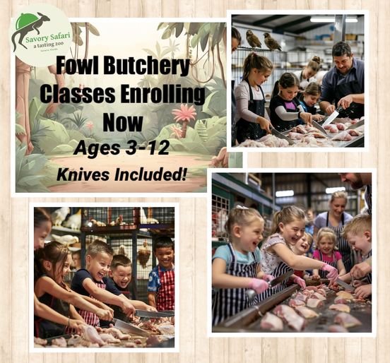 Youth Fowl Butchery Classes