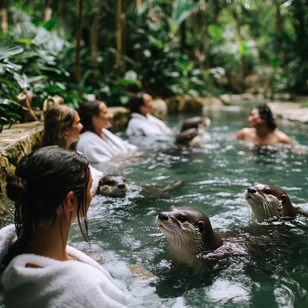 Otterly Outlandish Otter Spa!